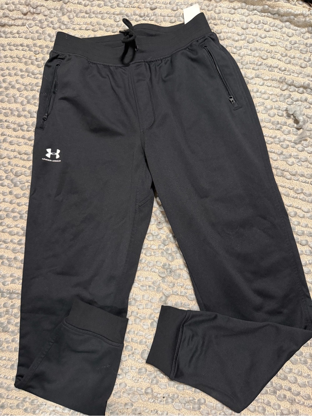 Under Armour Black Men's Athletic Zip Sweatshirt